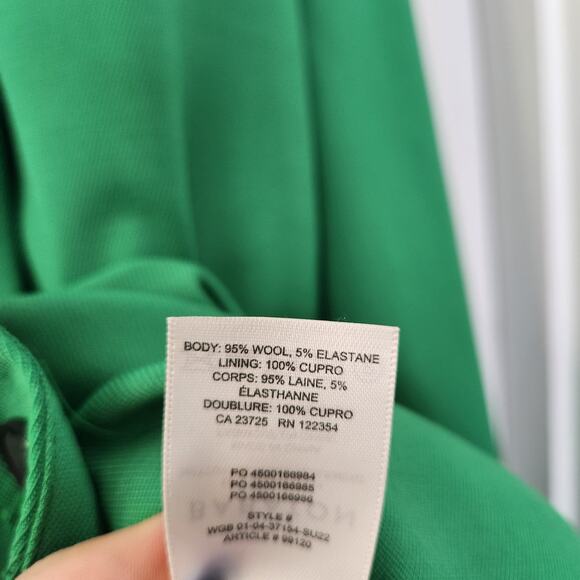 BABATON Atelier‎ Aritzia Vogue Oversized Blazer 2/M Green Preppy Career Office - Picture 7 of 9